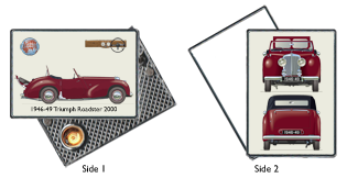 Triumph Roadster 2000 1946-49 Pocket Lighter